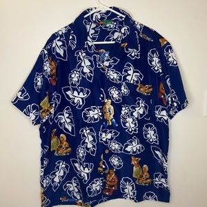 Roundy Bay Hawaii style Button Down Men’s Shirt